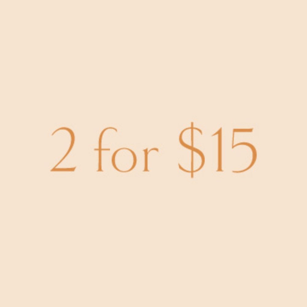 2 for $15